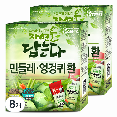 굿허브 조은약초 자연을 담는다 스틱형 민들레 엉겅퀴환, 8개, 90g