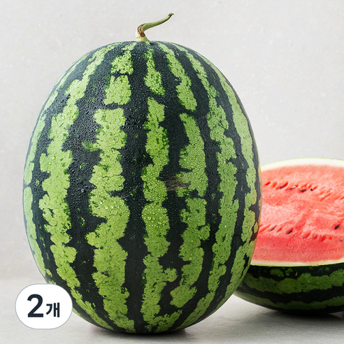 수토마켓 당도선별 수박, 9kg미만, 2개