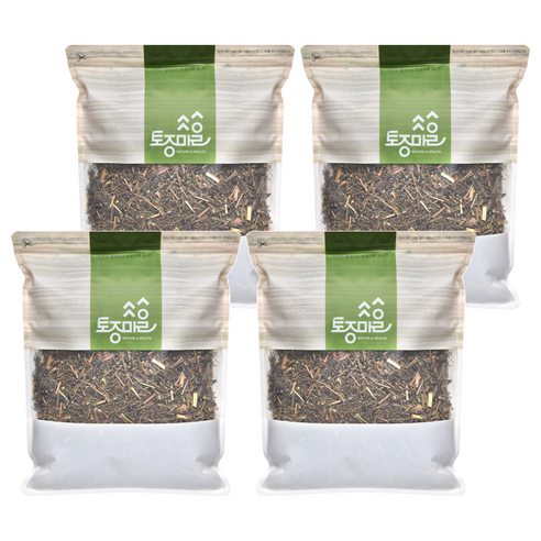 토종마을 국산 인진쑥 한방재료, 600g, 4개