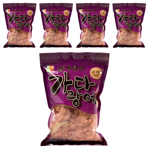 석하 곱게깎은 가다랑어 가쓰오부시, 40g, 5개