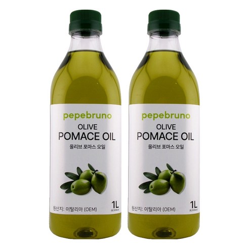 페페브루노 포마스 올리브오일, 2개, 1L