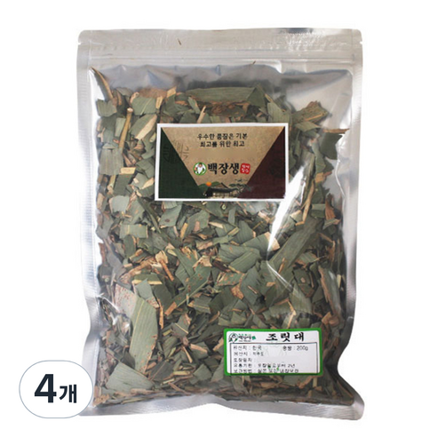 백장생 조릿대, 200g, 4개