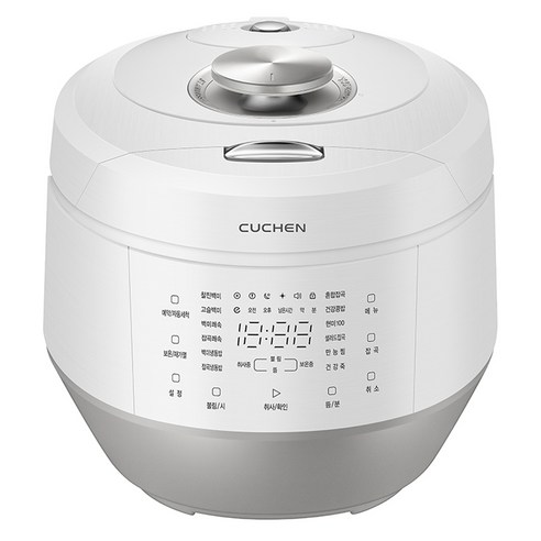 쿠첸 2.1기압 IH 파워락 전기압력밥솥 6인용, CRT-PAPK0670W, Nature White