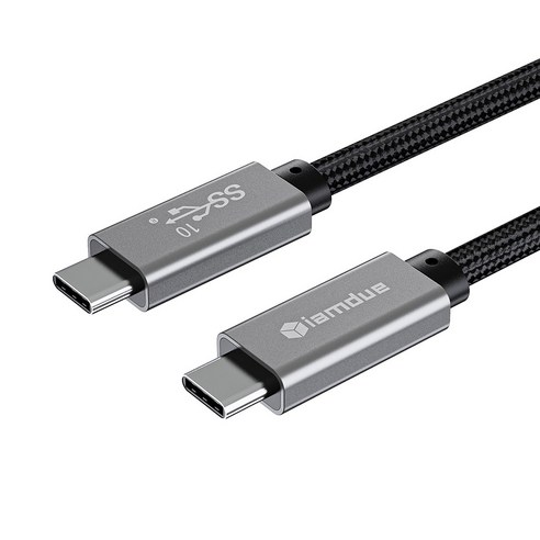 아이엠듀 썬더볼트 고속충전 케이블 C to C PD 타입 100W USB3.1 Gen2은 현재 할인된 가격으로 로켓배송으로 배송되며, 고속충전이 가능하고 안전한 제품입니다.