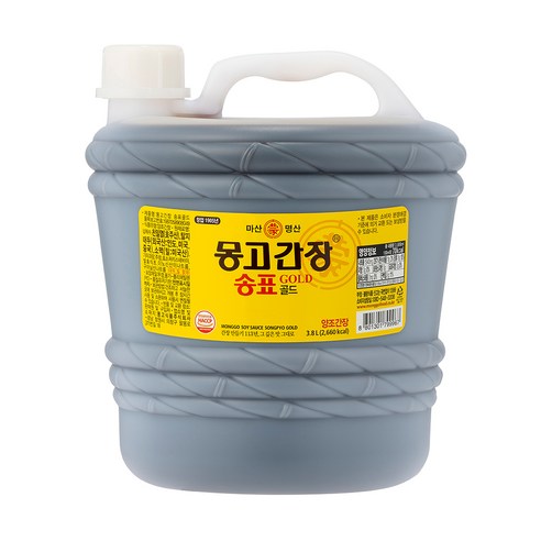 몽고간장 송표 골드, 4.5L, 1개