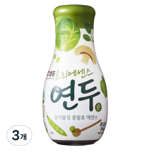 샘표 연두 순, 150ml, 3개