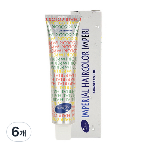 파이모아 임페리얼 헤어칼라 염모제 1제 90g, 매트계열 GM-5, 6개