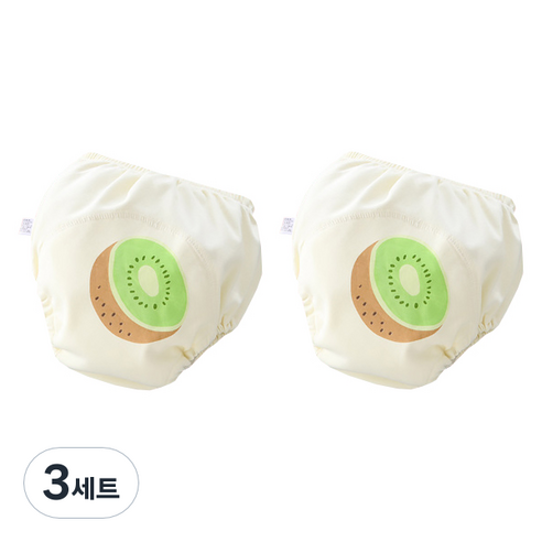 베베니즈 후르츠 유아 배변훈련팬티 2p, 키위, 3세트