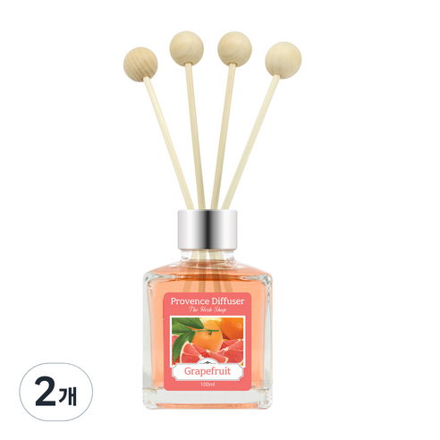 프로방스 퍼퓸 디퓨져 100ml, 2개, 쟈스민그레이프