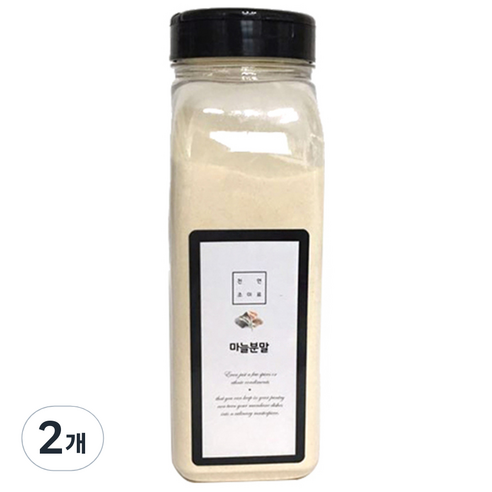 딜리셔스마켓 천연향신료 마늘분말, 450g, 2개