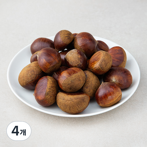 국내산 피밤, 500g, 4개