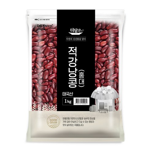 붓기와의 전쟁, 이제 안녕! 탱탱한 하루를 선물하는 마법, 더담은 적강낭콩 홍대 강낭콩