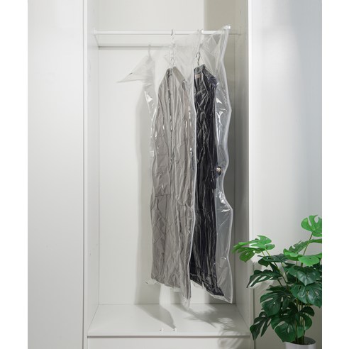 옷장 공간 혁신, 코멧 옷걸이형 압축팩으로 스마트하게!