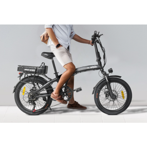 언덕길도 문제없는 자유, 나노휠 커브20 프리미엄 전기자전거