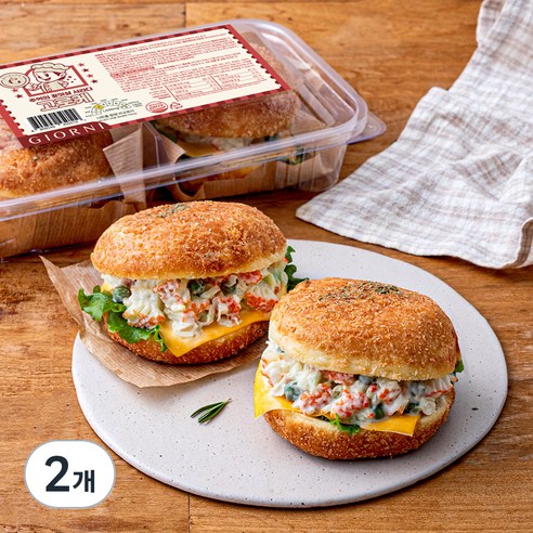 조르니키친 추억의 꽃맛살 사라다 고로케 2개입, 280g, 2개