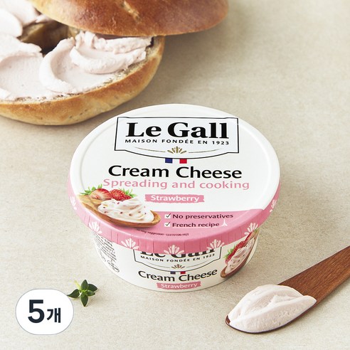 르갈 크림치즈 딸기, 150g, 1개입, 5개