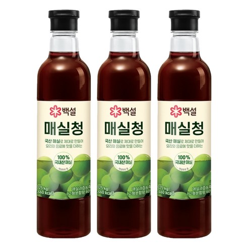 백설 매실청, 1.025kg, 1개입, 3개