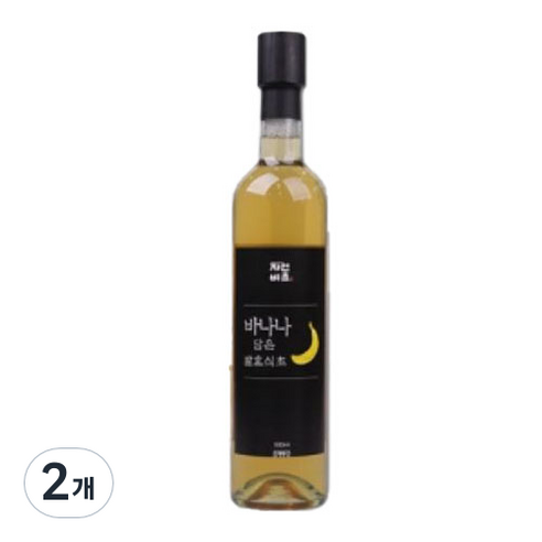 자연비초 바나나 담은 발효식초, 500ml, 2개