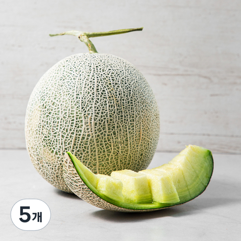 당도선별 머스크멜론, 1.6kg, 5개