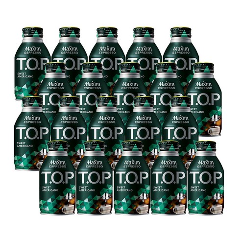 맥심 티오피 스위트 아메리카노 액상커피, 275ml, 20개