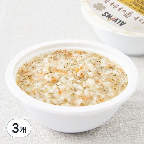 엘빈즈 후기 10~13개월 이유식 한우 야채 진밥, 180g, 3개, 혼합맛(한우/야채)