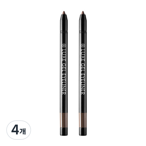 리르 룩스 젤 아이라이너 0.5g, 다크브라운, 4개