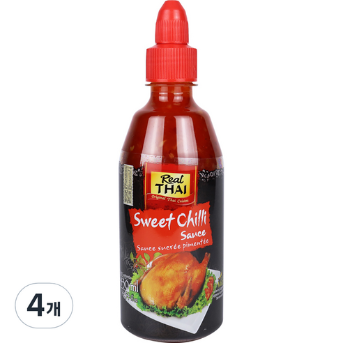 리얼타이 스위트 칠리소스, 430ml, 4개
