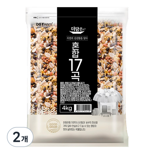 더담은 혼합 17곡, 4kg, 2개