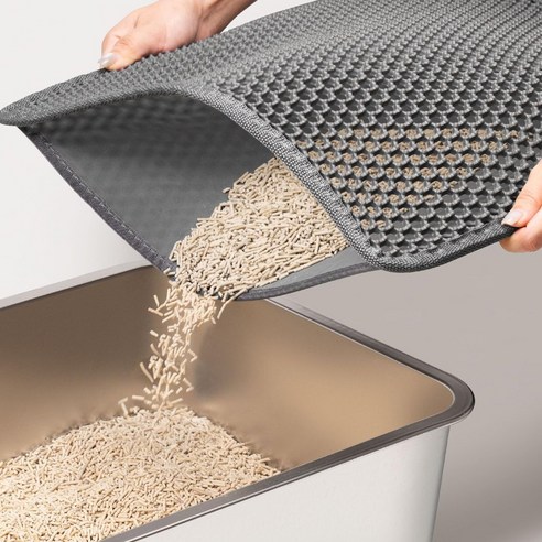 티유 사막화방지 매트, 냥이 모래 스트레스 한 방에 해결!