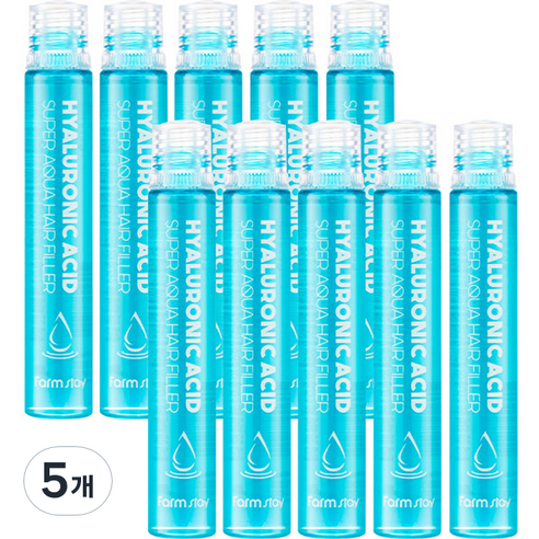팜스테이 히아루론산 슈퍼 아쿠아 헤어 필러 10개입, 13ml, 5개