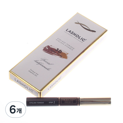 래쉬홀릭 3D 듀얼 속눈썹영양제, 5ml, 6개