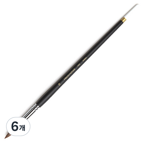 화홍 수채화붓 782, R 14호, 6개