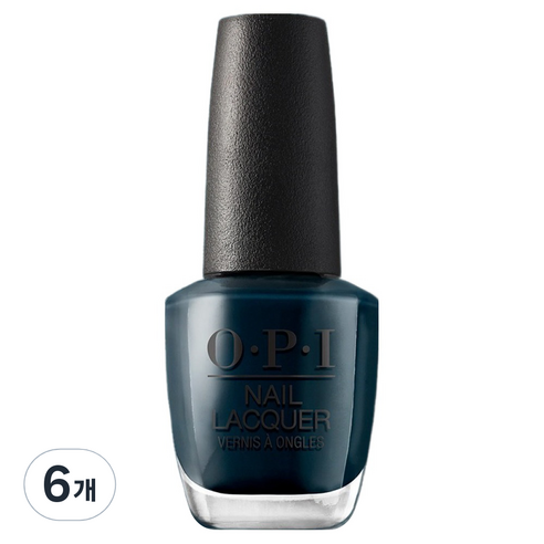 오피아이 네일락커, W53 CIA Color is Awesome, 6개, 15ml