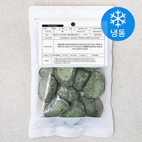 김재규우리떡연구소 굳지않는 쑥개피떡 (냉동), 500g, 1개