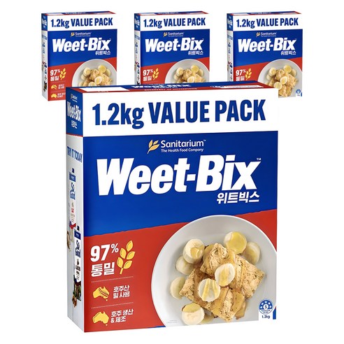 위트빅스 오리지날 시리얼, 1.2kg, 4개