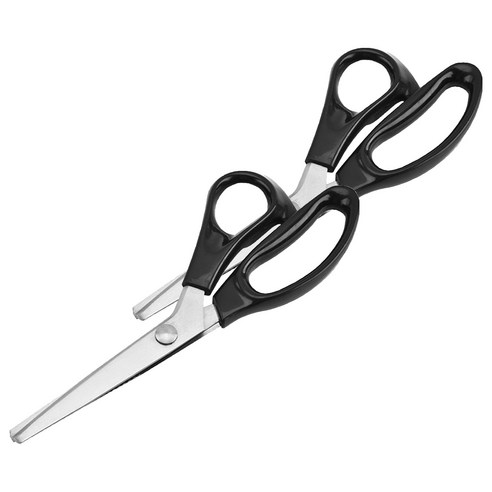 투코비 스테인리스 핑킹가위 삼각형 7mm, 혼합색상, 2개