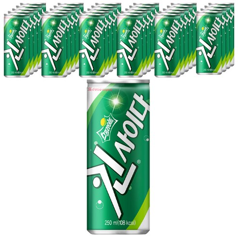 스프라이트 킨 사이다, 250ml, 30개