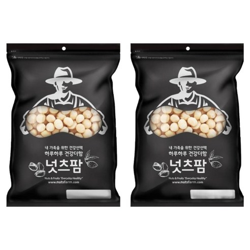 넛츠팜 마카다미아, 120g, 2개