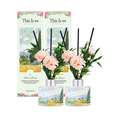 향기로 기억되는 특별한 선물, 디스이즈 명화 카네이션 디퓨저