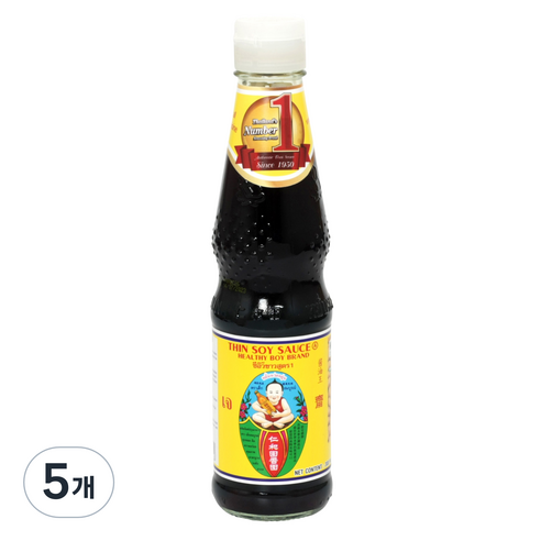 헬시보이 씬소이 소스 씨유카오, 5개, 300ml