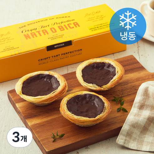 프레시오늘 나따오비까 페스츄리 카카오초코 타르트 3개입 (냉동), 150g, 3개