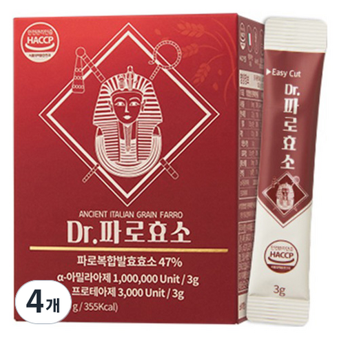 지비엠에스 Dr 파로효소 30p, 90g, 4개