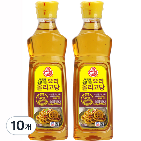 오뚜기 요리 올리고당, 10개, 700g