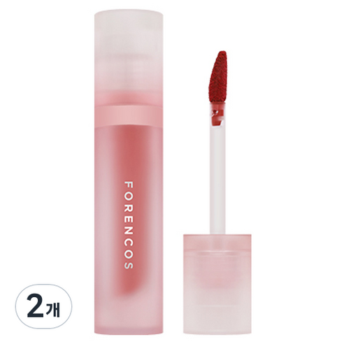 포렌코즈 타투 비쥬 벨벳 립틴트, 05 아몽드, 4g, 2개