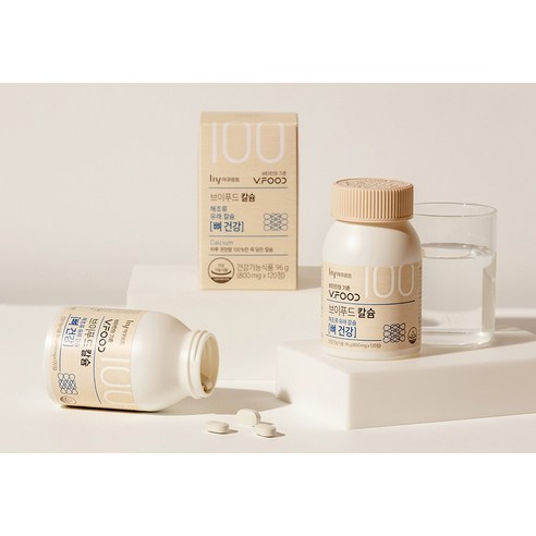 브이푸드 칼슘 영양제, 120정, 1개