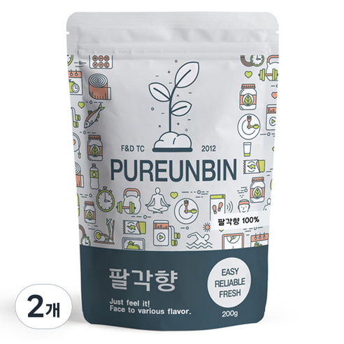 푸른빈 팔각향, 200g, 2개