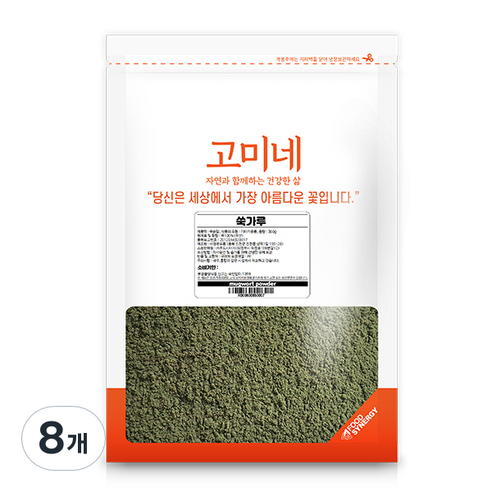 고미네 쑥가루, 300g, 8개