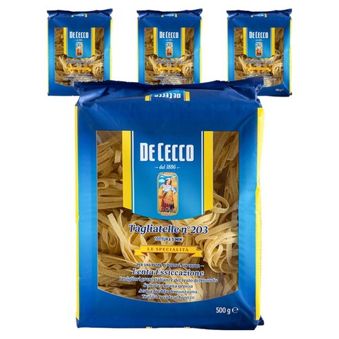 데체코 딸리아뗄레 파스타, 500g, 4개