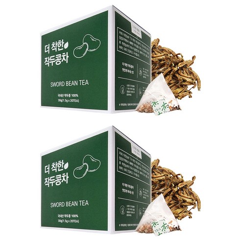 착한농부 더 착한 작두콩차, 30g, 20개입, 2개, 1.5g
