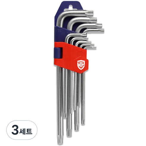 워크프로 접별 렌치 9p 세트, 3세트